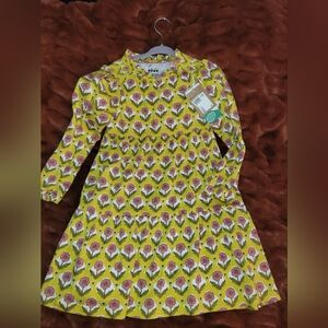 Mini Boden Yellow Floral Dress